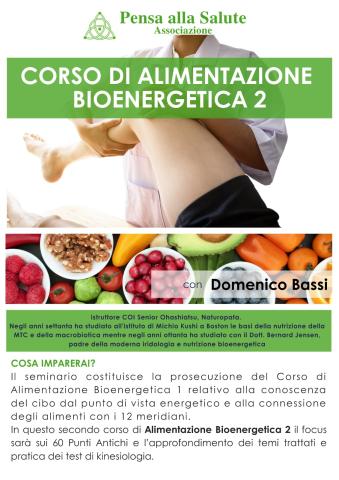 Corso di Alimentazione Bioenergetica 2 Rimini